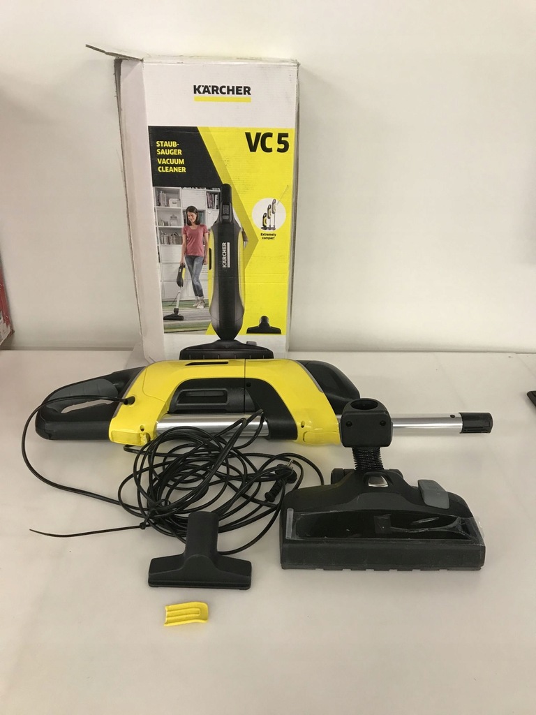 Odkurzacz pionowy Kärcher VC 5 żółty/złoty 12548879726 oficjalne