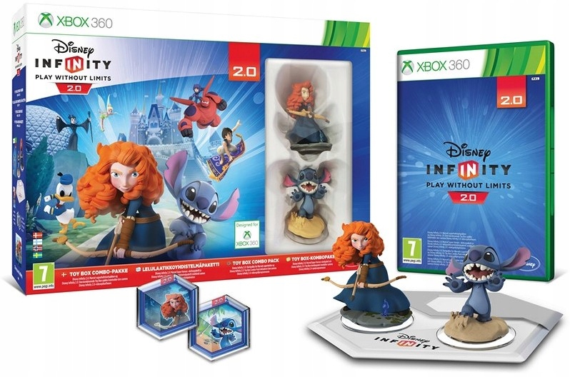 DISNEY INFINITY 2.0 STARTOWY TOY BOX XBOX 360