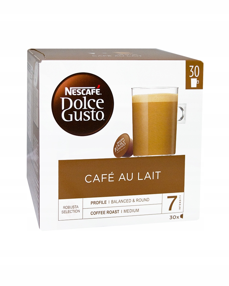 Kapsułki do Dolce Gusto Nescafe Dolce Gusto Cafe Au Lait 30 szt.