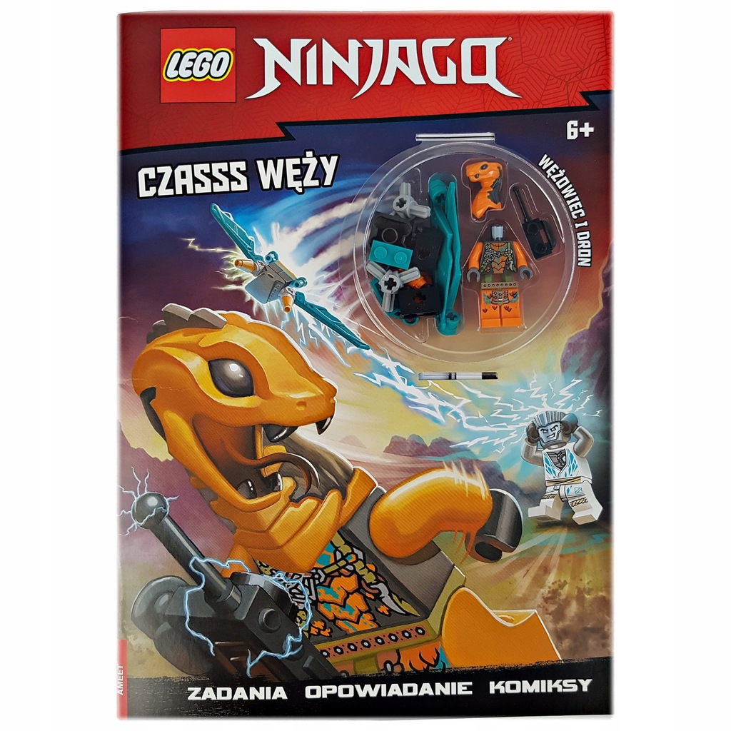 LEGO NINJAGO Czasss Węży + Wężowiec i Dron njo735