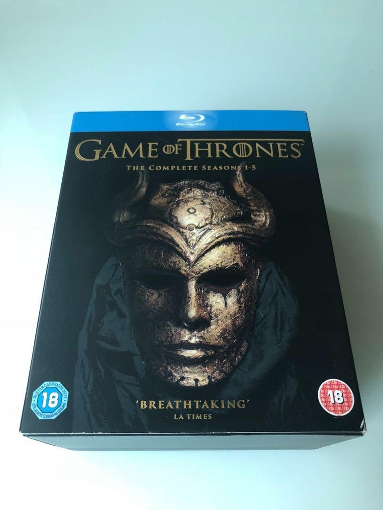 Game Of Thrones 15 Blu ray, Gra o Tron sez 15 PL 9086025987 oficjalne archiwum Allegro