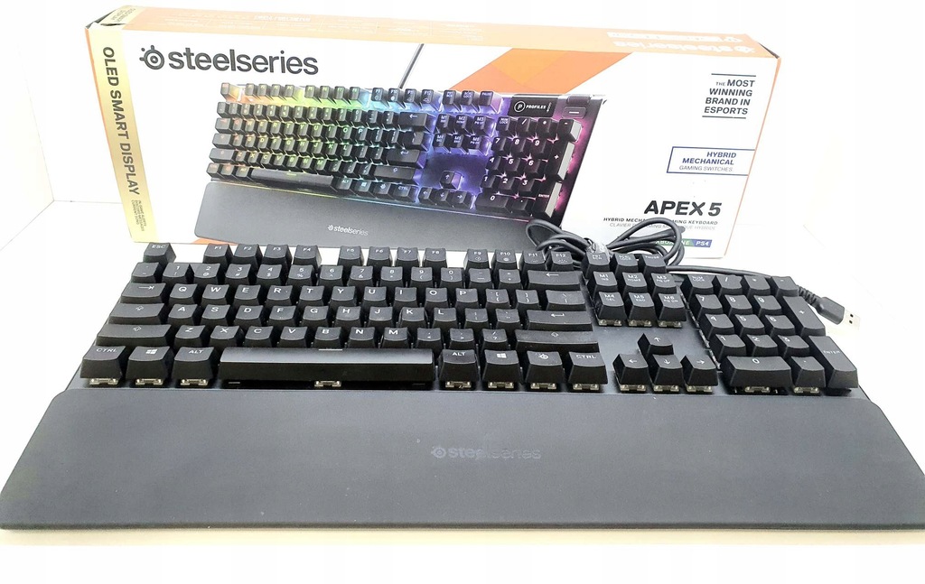 Klawiatura mechaniczna SteelSeries APEX 5