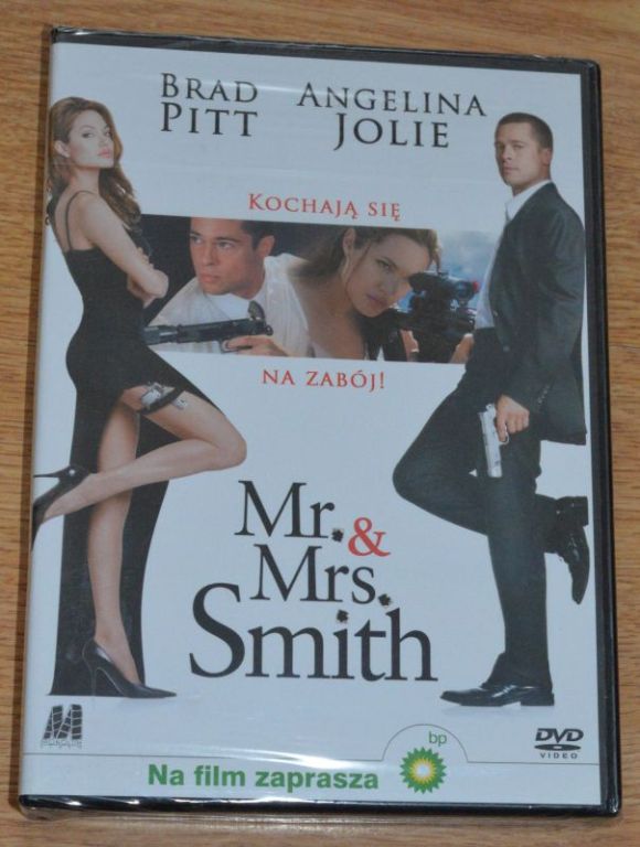 Pan i Pani Smith DVD  A.Jolie B.Pitt nowa folia