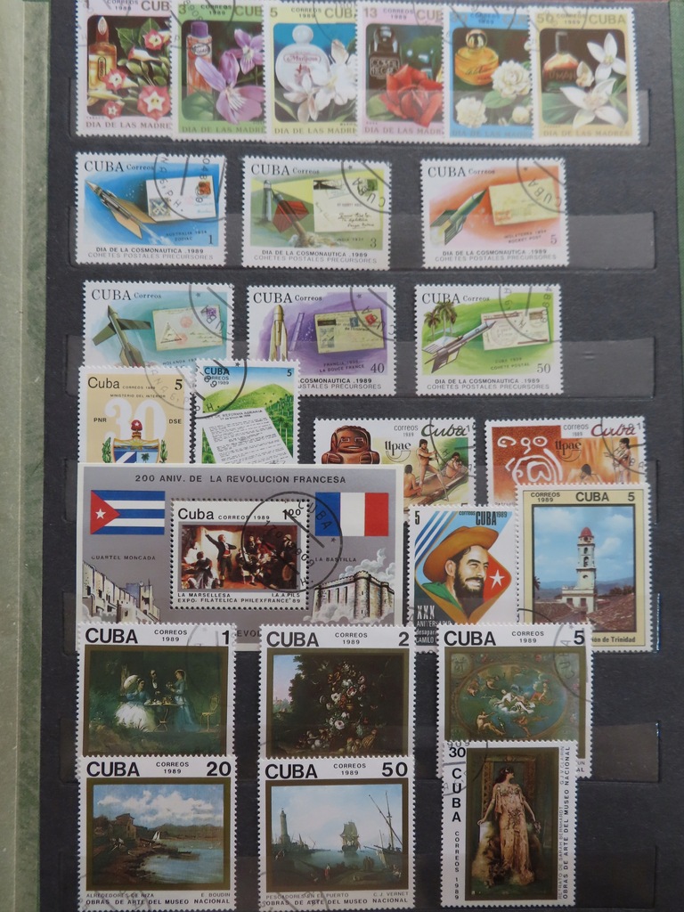 Zestaw znaczków Kuba D3554