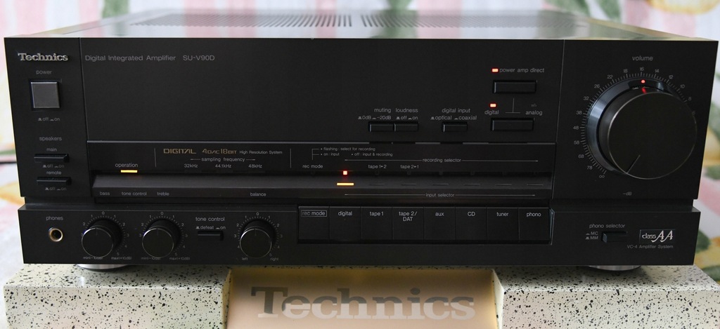 WZMACIACZ TECHNICS SU-V90 DIGITAL CLASS AA IDEALNY