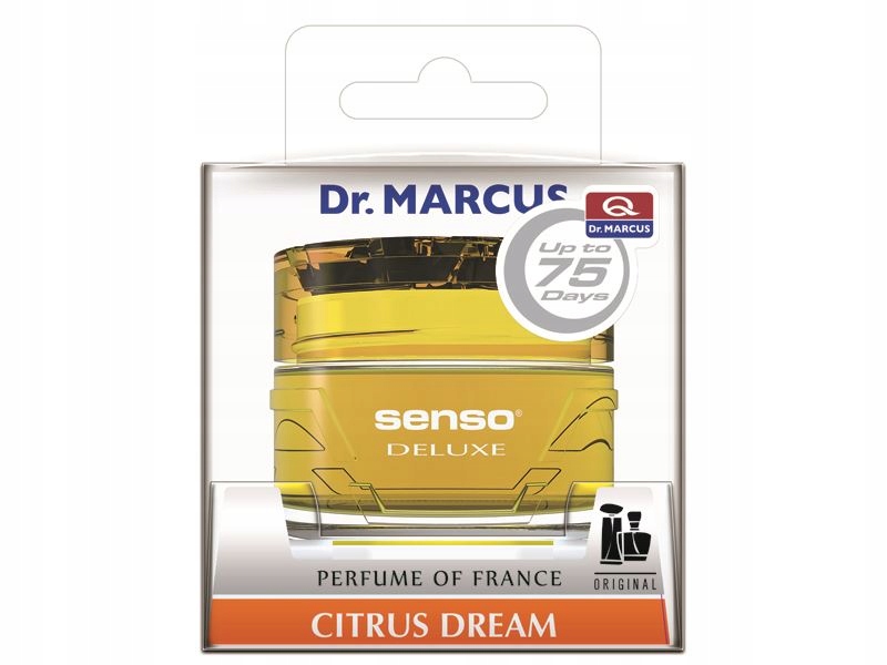 ZAPACH SAMOCHODOWY ŻEL SENSO DELUXE, CITRUS DREAM