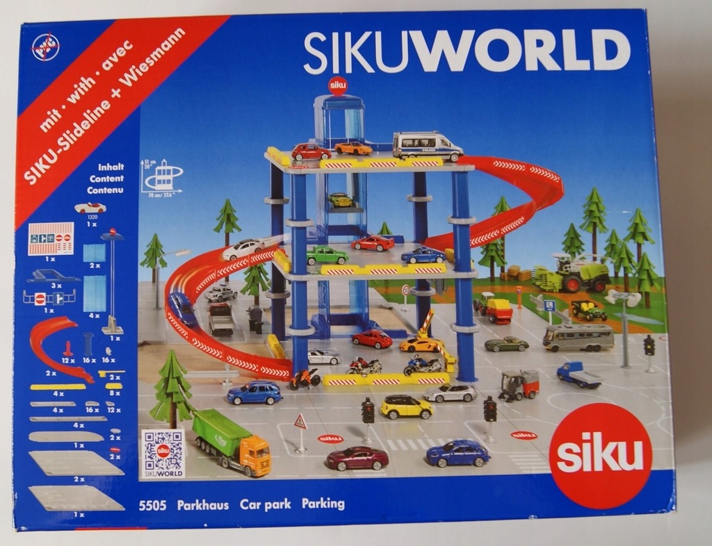 SIKU World 5505 - Garaż Parking 3 poziomowy