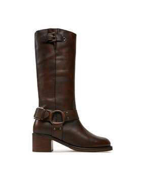 bronx Kozaki High boots 14291-A Brązowy