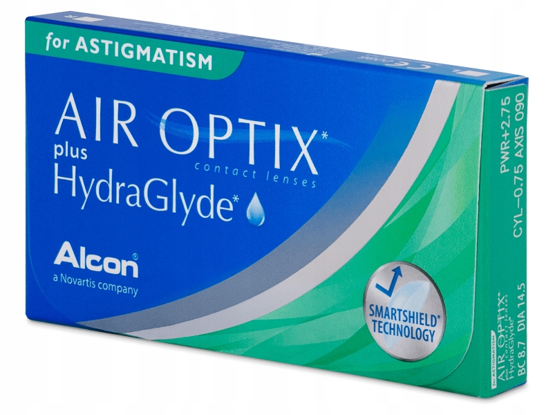 Soczewki Air Optix 6szt astygmCYL-0,75PWR+2,25