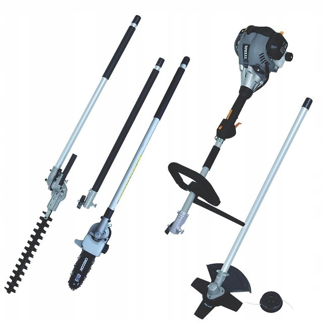 TITAN TTK587GDO Kosa spalinowa Trymer 4w1 Pila N