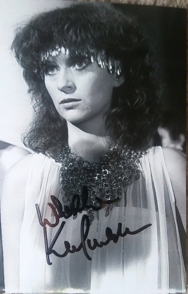 WANDA KWIETNIEWSKA - zdjęcie z autografem