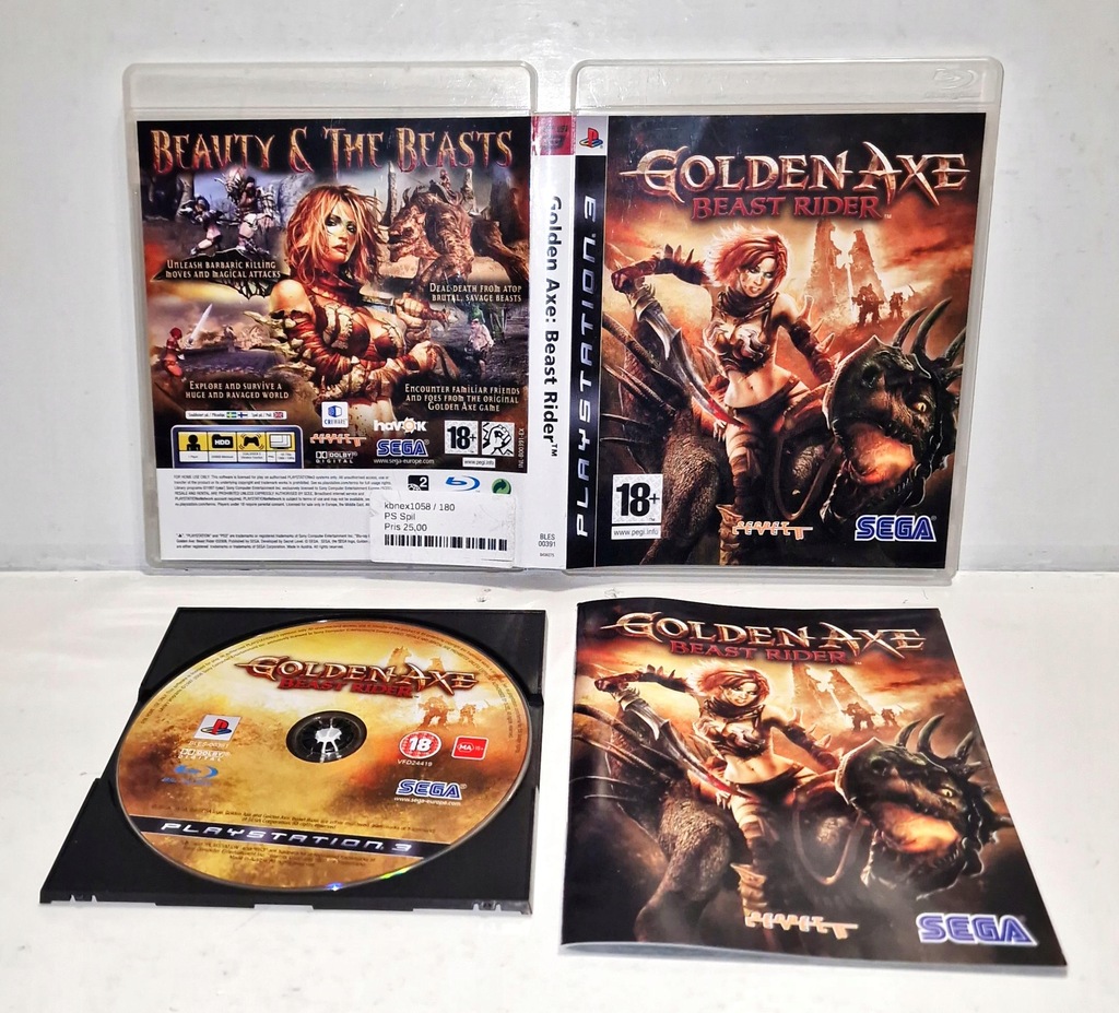 Golden Axe - Beast Rider PS3 PŁYTA BDB