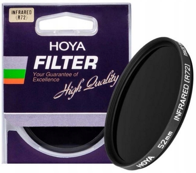 Filtr podczerwieni Hoya R72 INFRARED SQ CASE 67 MM