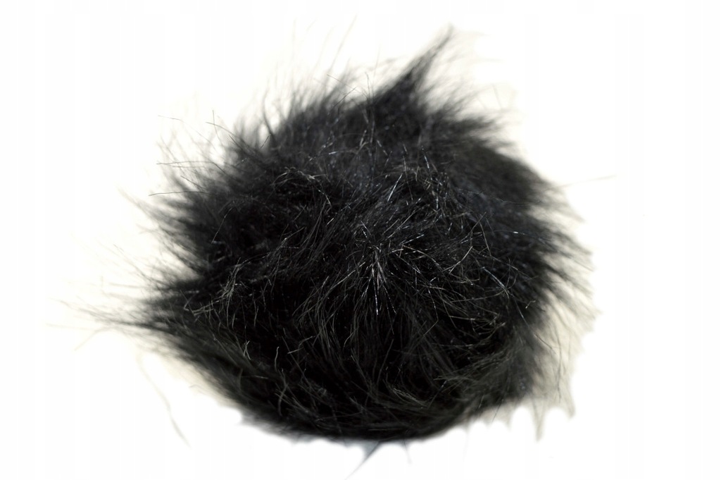 OPUS NATURA - POMPON - CZARNY - 12 cm