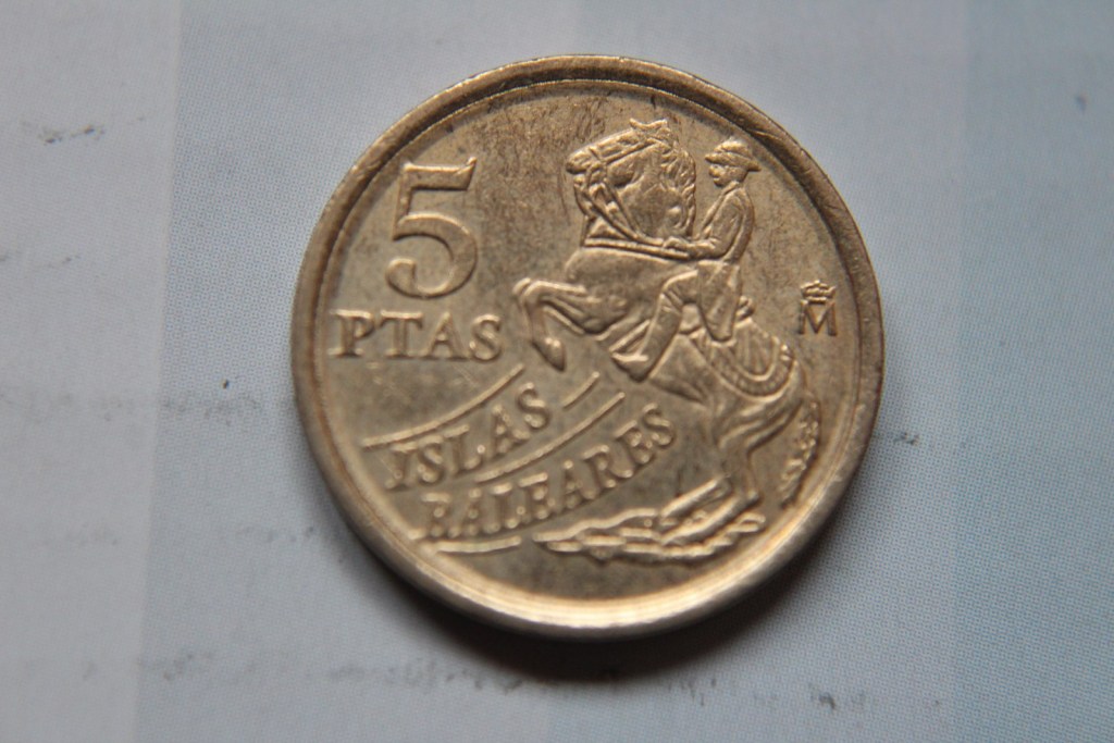 5 PESETAS 1997 HISZPANIA  - W357