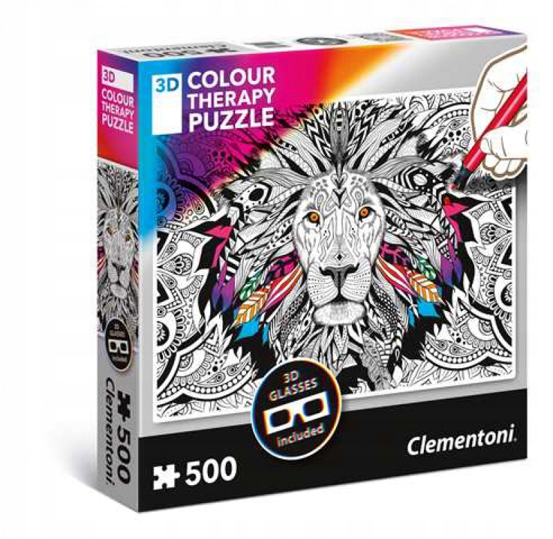 Clementoni Puzzle 500 el. Colour therapy