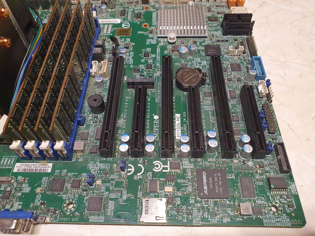 Купить Материнская плата Supermicro H11SSL-NC ГАРАНТИЯ AMD EPYC: отзывы, фото, характеристики в интерне-магазине Aredi.ru