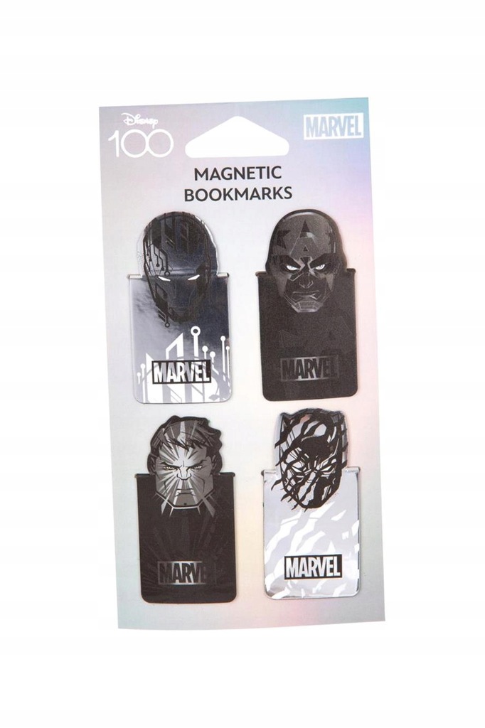 ZAKŁADKI MAGNETYCZNE 4 SZT. DISNEY 100 4 SZT