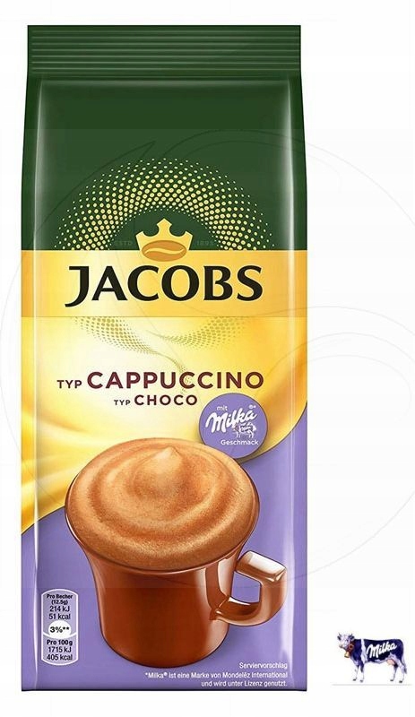 MILKA Choco Jacobs Cappuccino 500g