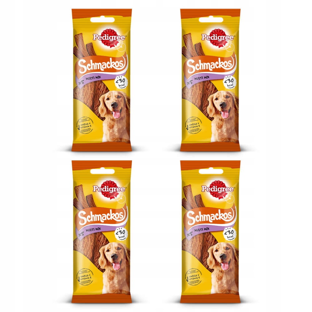 PEDIGREE SCHMACKOS przysmak dla psa 3+1GRATIS