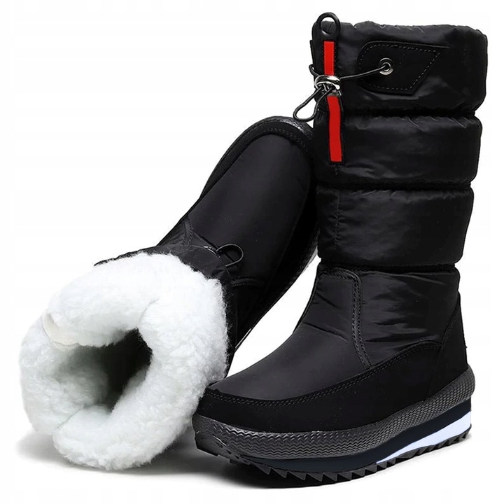 buty zimowe damskie sportowe ocieplane buty zimowe damskie ocieplane czarne
