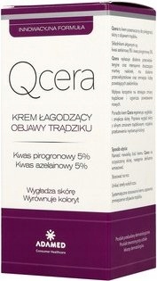 Qcera krem łagodzący objawy trądziku 50 ml