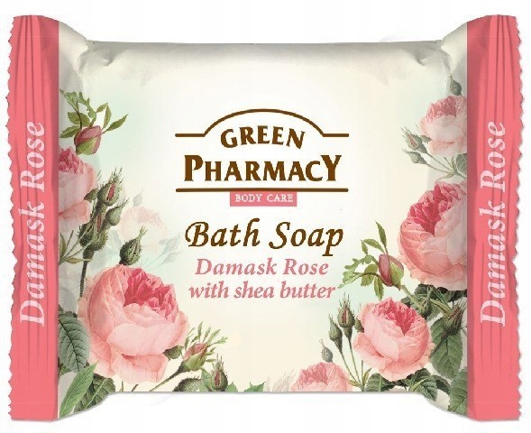 Green Pharmacy Body Care Mydło w kostce Damask Ros