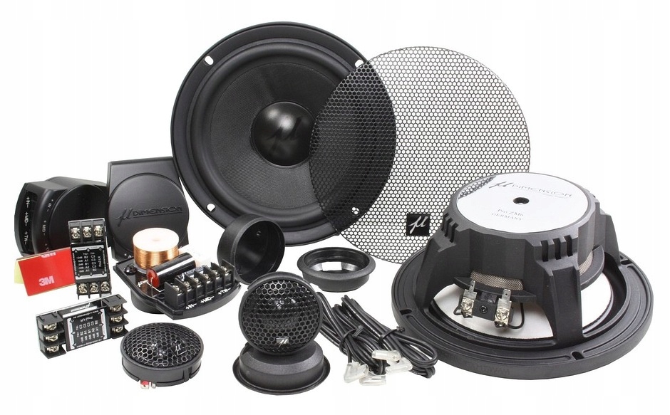 Głośniki u-Dimension 165mm 250W Zestaw 2 drożny