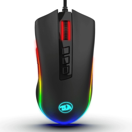 Купить Игровая мышь Redragon Cobra M711 RGB с разрешением 10 000 точек на дюйм: отзывы, фото, характеристики в интерне-магазине Aredi.ru