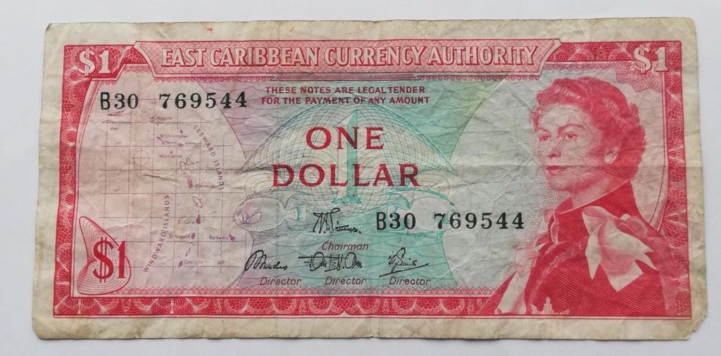 Karaiby 1 dolar