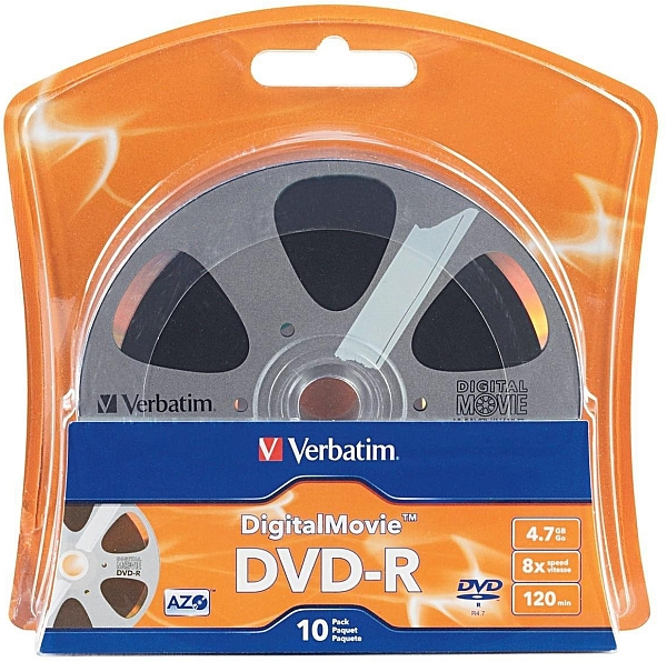 Verbatim DVD-R 4,7GB x8 DIGITAL MOVIE szp 100 szt