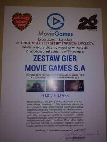 ZESTAW GIER MOVIE GAMES SA (GRY NA PC, POLSKA)