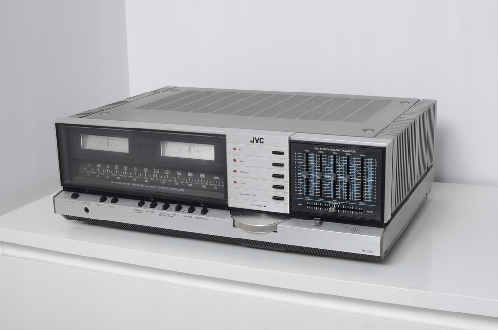 Amplituner 'monster' Receiver JVC JRS201, sprawny 12669156897