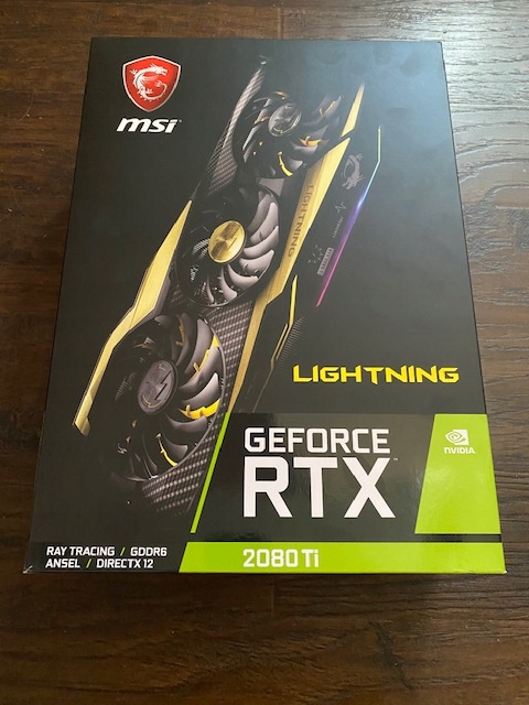 MSI RTX 2080 Ti Lightning Z 11 GB, OLED, GWARANCJA