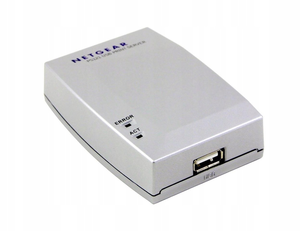 NETGEAR PS121 Mini Print Server, 1xUSB 2.0