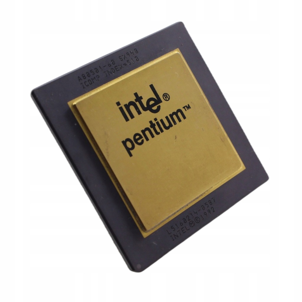 Intel Pentium 60 mhz A-80501-60 SX948 socket 4 - 13040889176