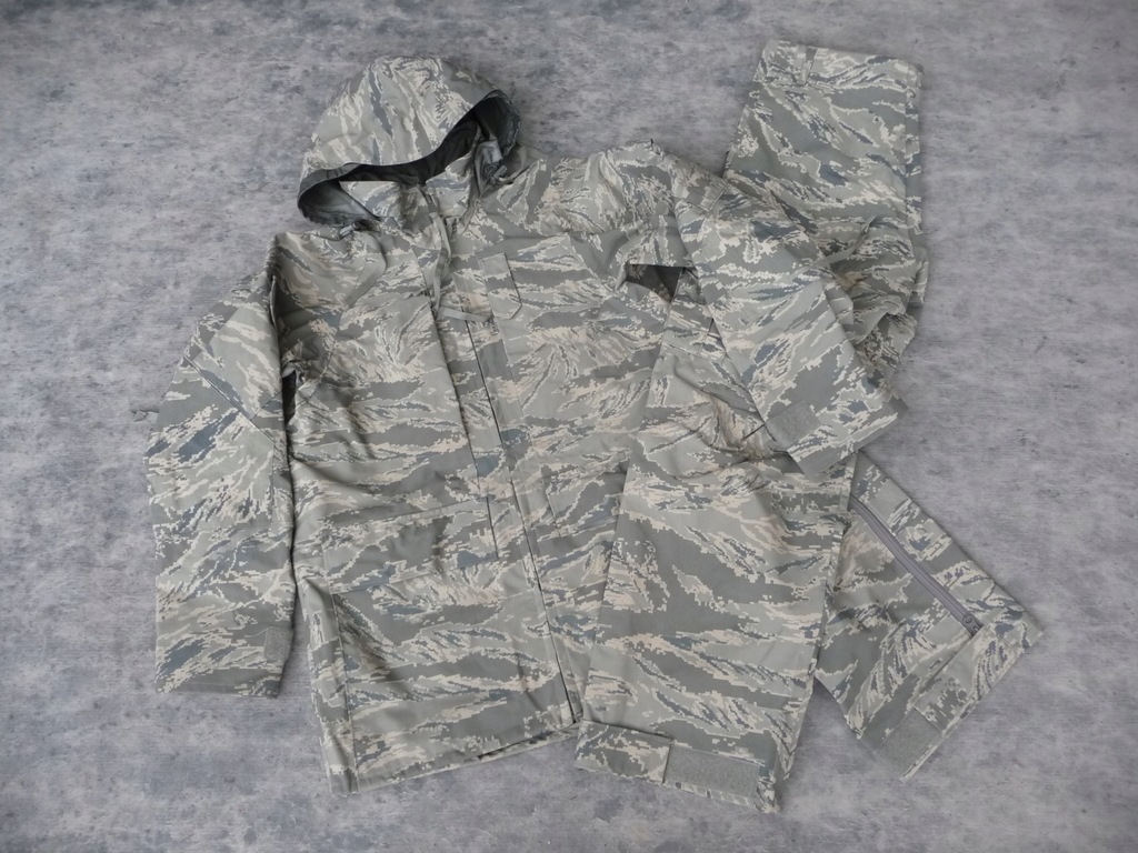 KURTKA PARKA SPODNIE GORE-TEX ABU ECWCS S/R USAF