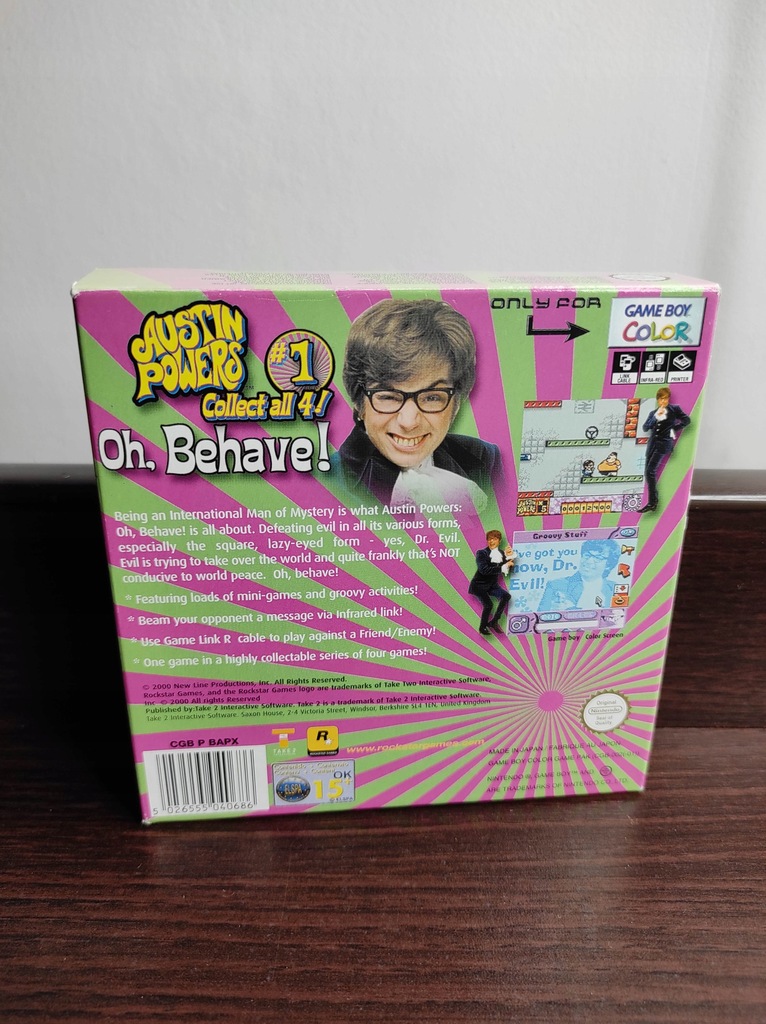 AUSTIN POWERS OH BEHAVE GAME BOY COLOR KOMPLET 11514797513