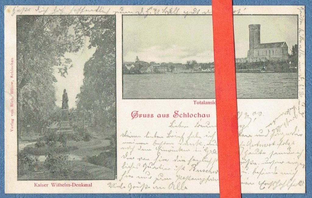 Człuchów. Gruss aus Schlochau. C123