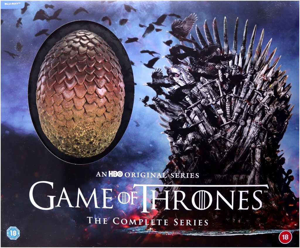 GAME OF THRONES: THE COMPLETE SERIES WITH DRAGON E