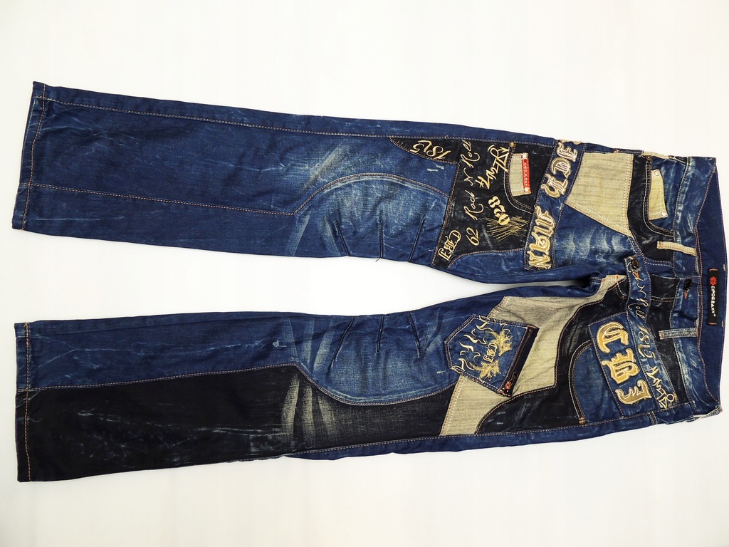 CIPO BAXX SPODNIE LUXURY PREMIUM JEANS OLDSCHOOL