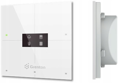 GRENTON - SMART PANEL 4B, OLED, TF-bus, BIAŁY