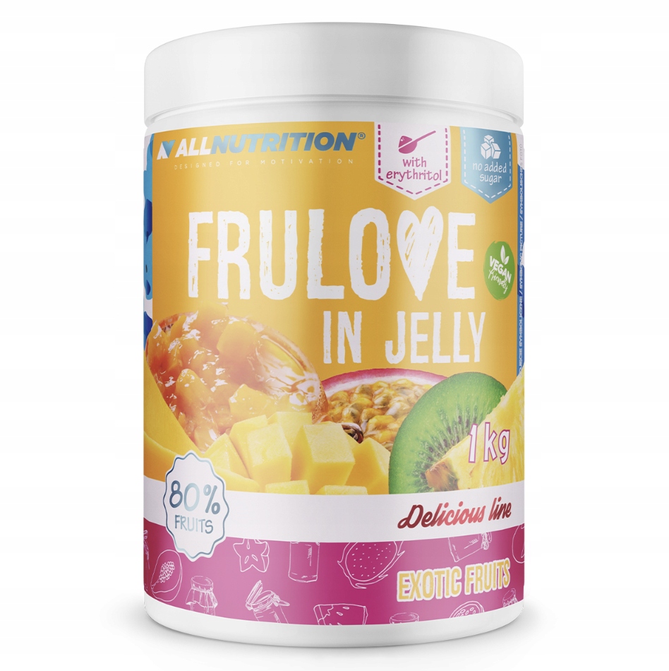 ALLNUTRITION FRULOVE IN JELLY 1000G 1KG EXOTIC FRUITS smak OWOCE EGZOTYCZNE