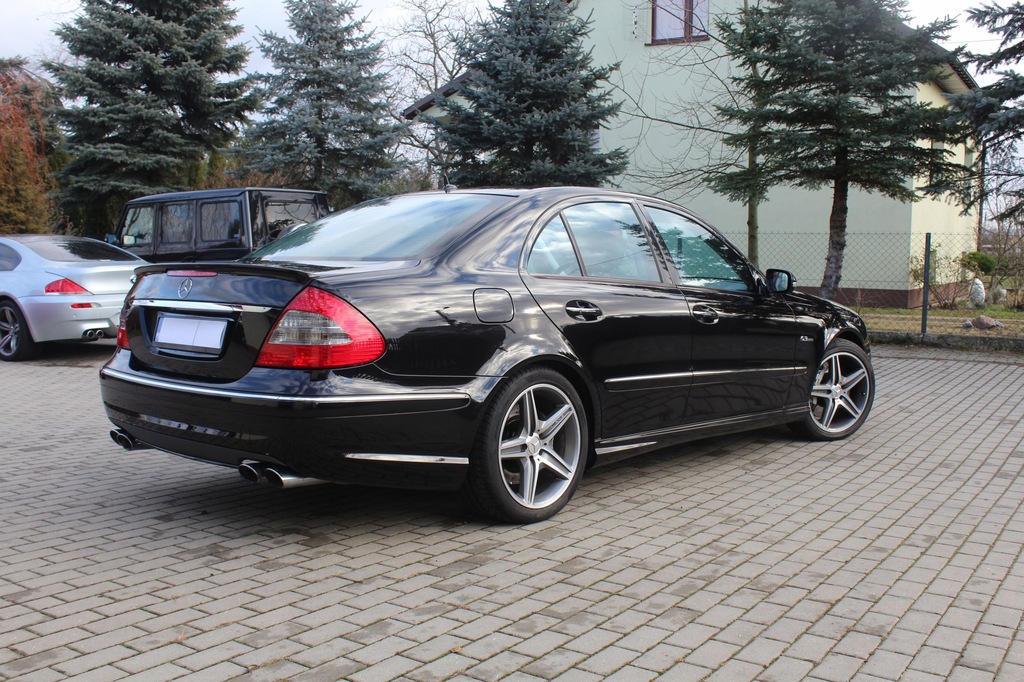 E63 AMG W211 EUROPA BEZWYPADKOWY SERWIS Zamiana