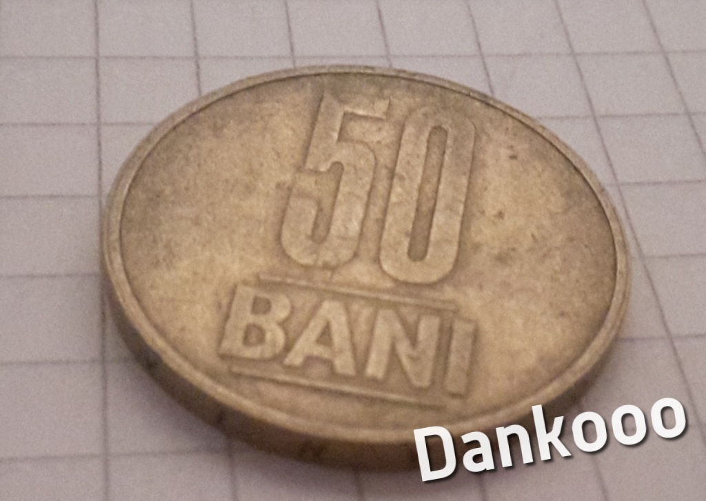 Monety Europy Rumunia 50 Bani 2006
