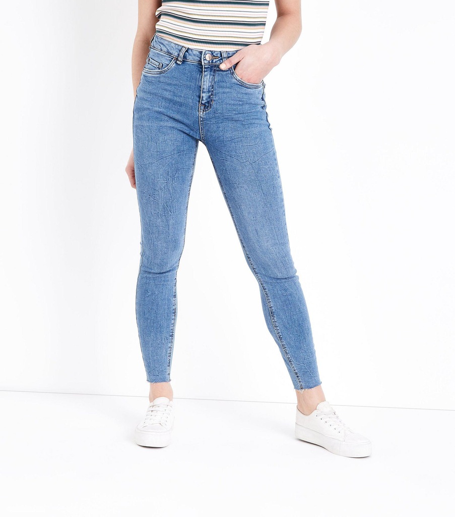 KES401 NEW LOOK DAMSKIE SPODNIE JEANS 40