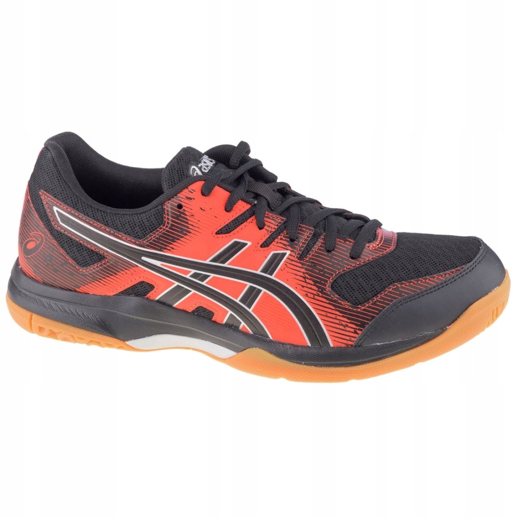 Czarne Pomarańczowe Inny materiał Asics r.45