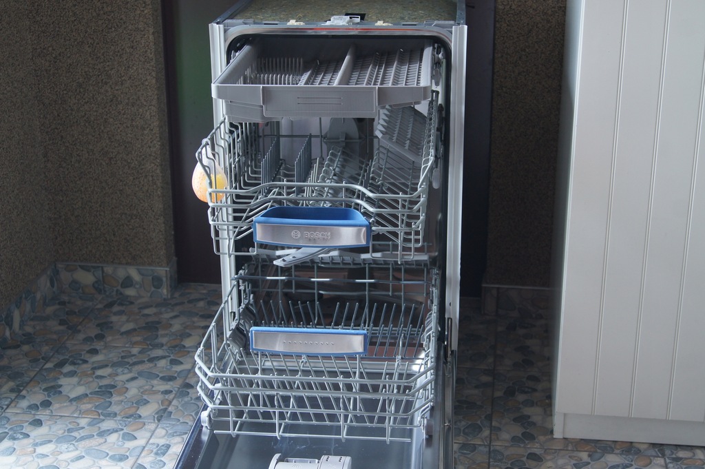 BOSCH Zmywarka 45cm 3 KOSZE INOX TimeLight LED 8678370097 oficjalne