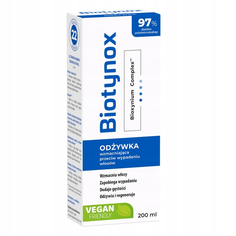 Biotynox, odżywka wzmacniająca przeciw wypadaniu włosów, 200 ml