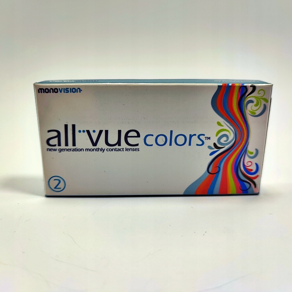 All Vue Colors 2 soczewki -2.25 brązowe